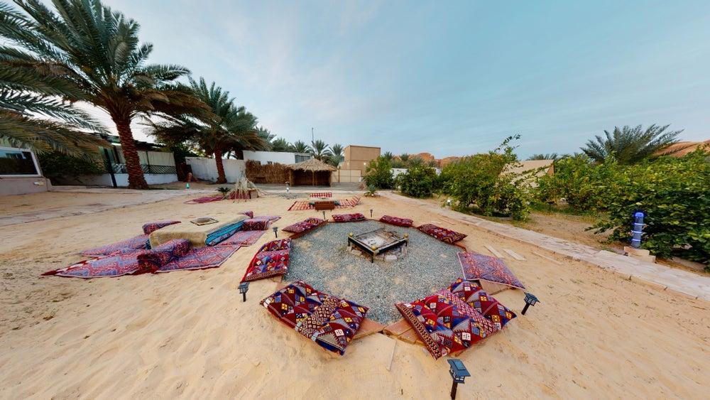 Comfy Chalet with Shared Bayt Sha'ir Tent | 845 Shared Outdoor Majlis