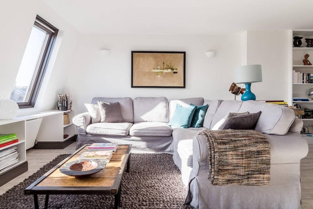 ستايليش فولهام 2بد لوفت فلات، 5 مين فروم توب غرفة